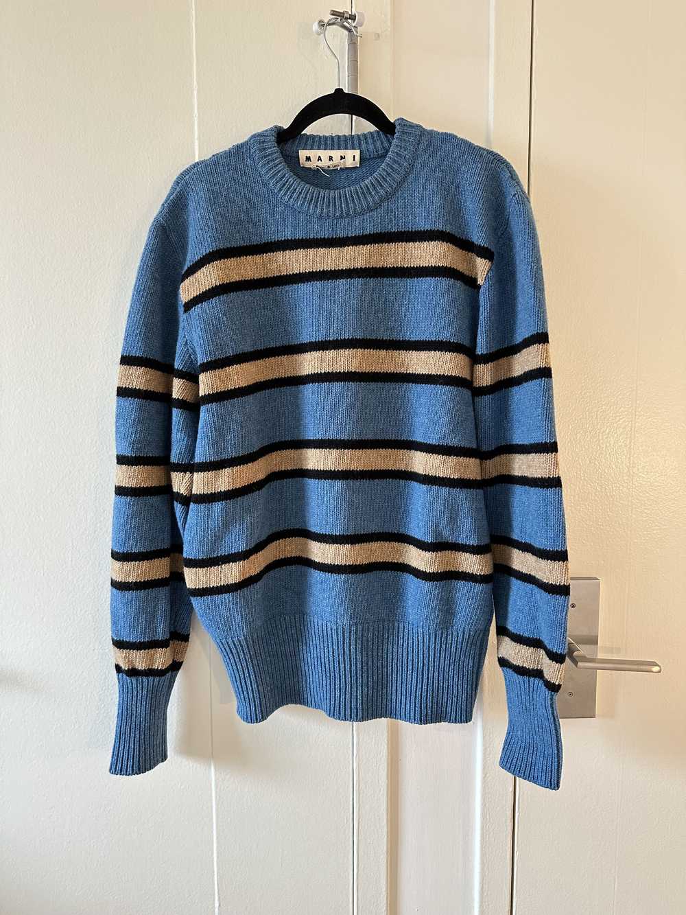 Marni Marni Striped Wool Sweater - image 1