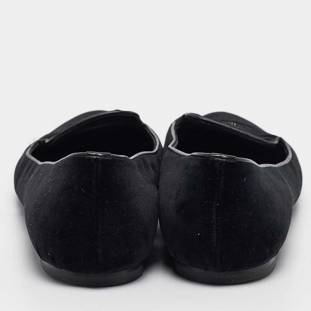 Alexander McQueen Velvet flats - image 4