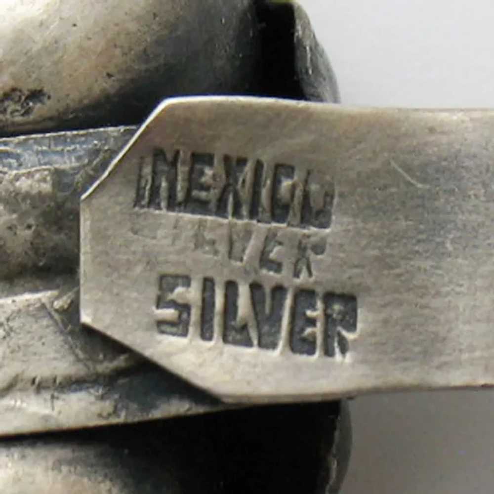 50% OFF Rare Pre Eagle Mexican Sterling Silver Lo… - image 6