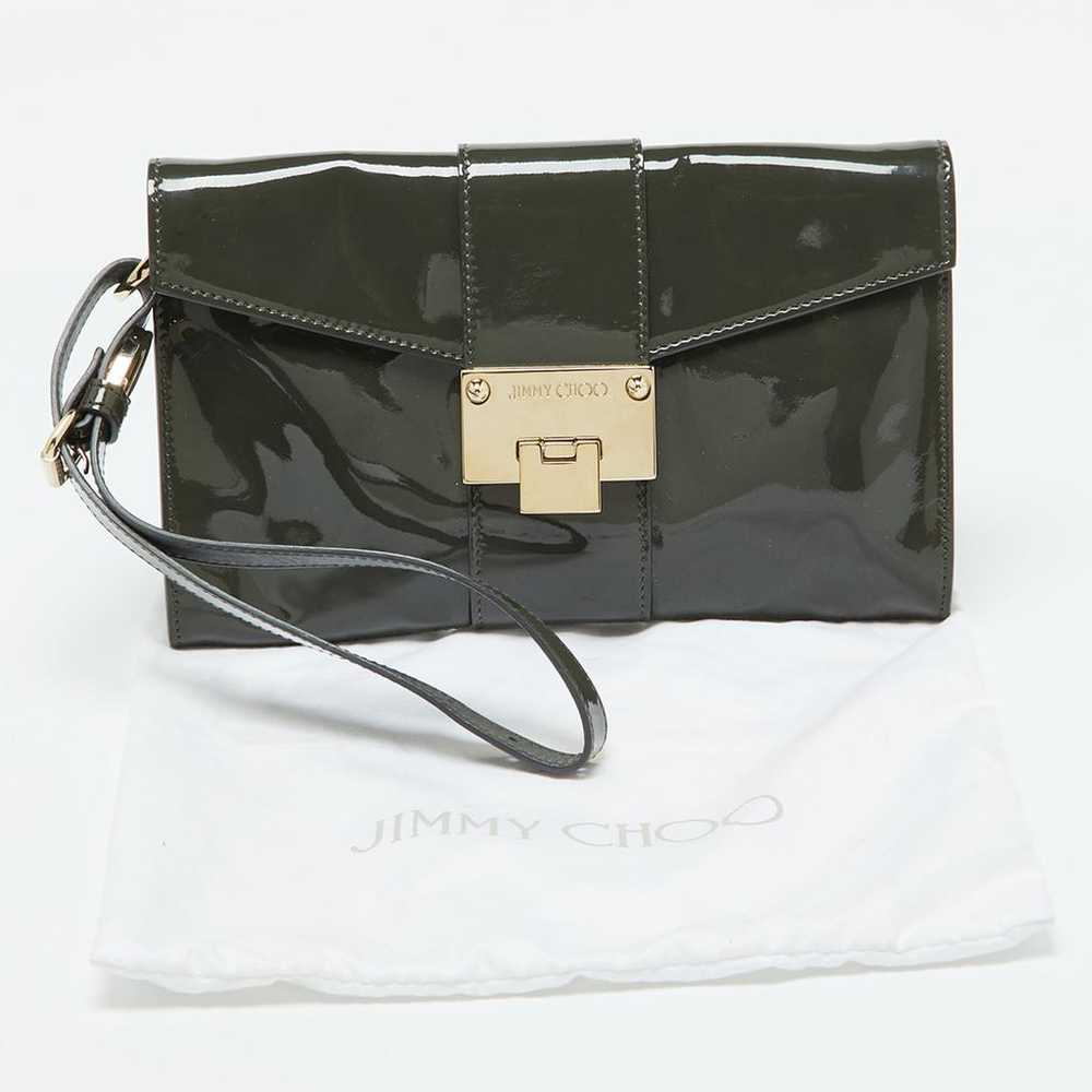 Jimmy Choo Patent leather clutch bag - image 5