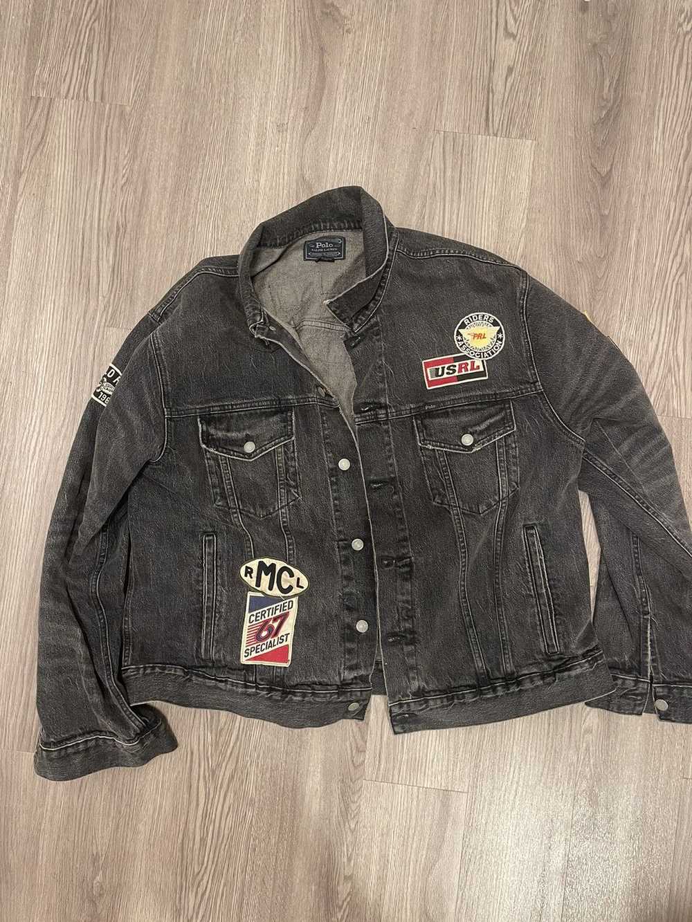 Polo Ralph Lauren Patch Denim Polo Jacket - image 1