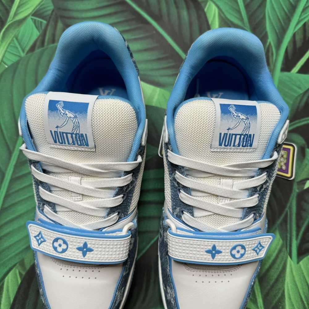 Louis Vuitton Strap trainer low ‘light blue denim… - image 8