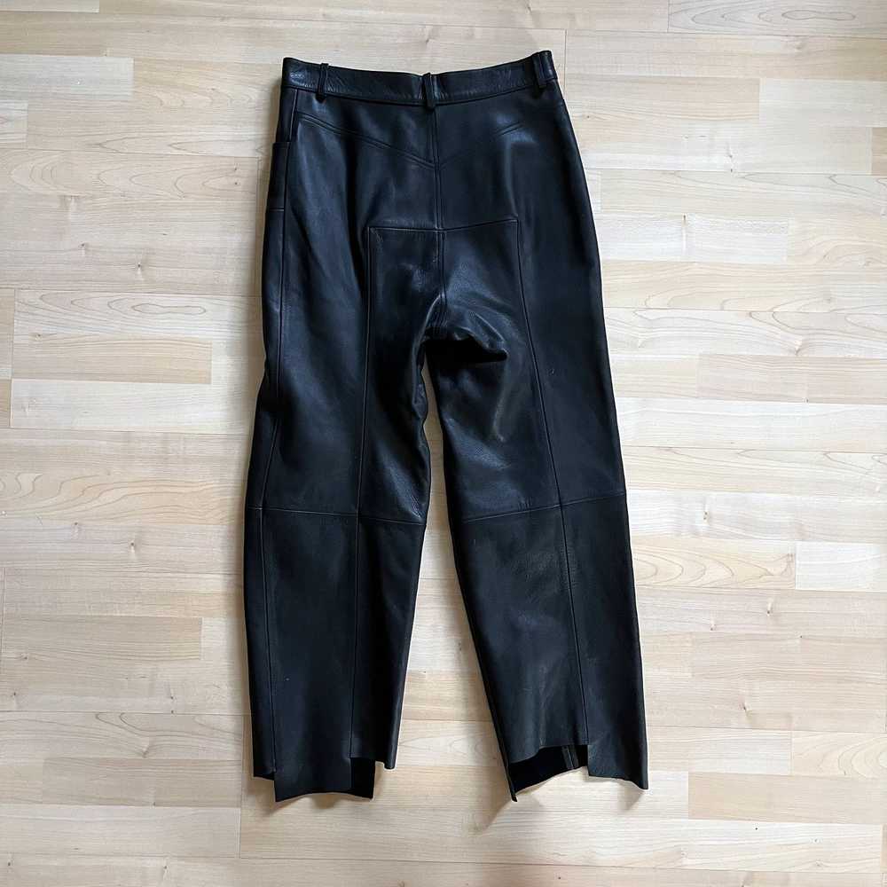 Vetements SS16 Reconstructed Leather Pants - image 3