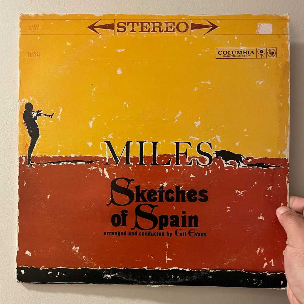 Blank Miles Davis - Sketches Of Spain LP vintage … - image 1