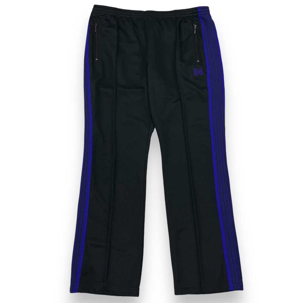 Needles Needles Black & Purple Track Pants - image 2