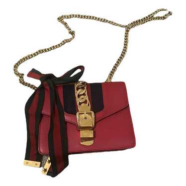 Gucci Sylvie Flap Chain leather crossbody bag