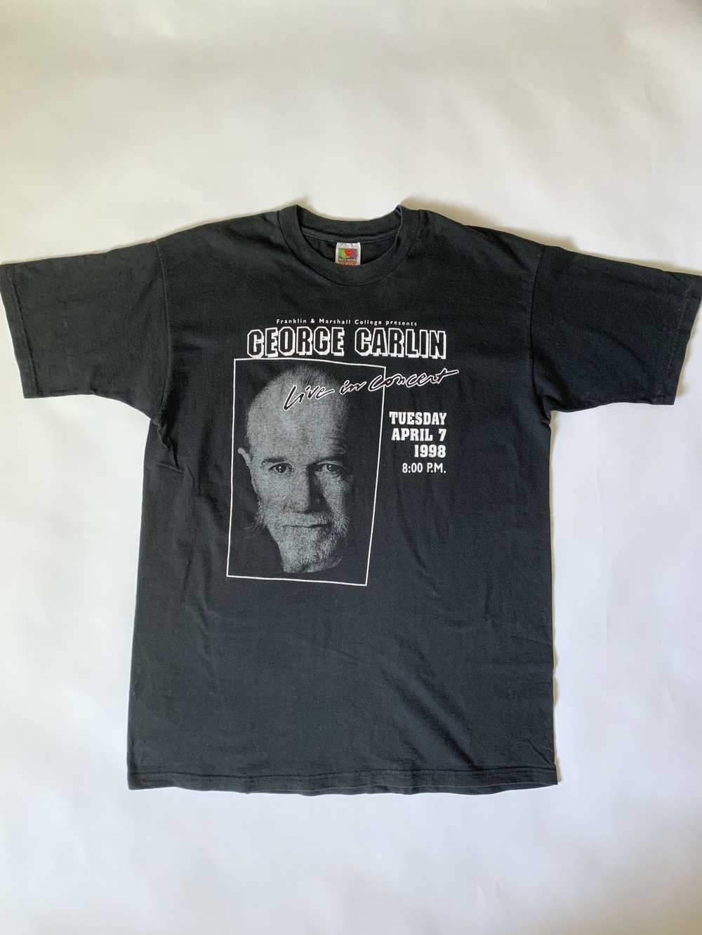 Vintage 1998 George Carlin Live Tour STAFF Tee - image 1