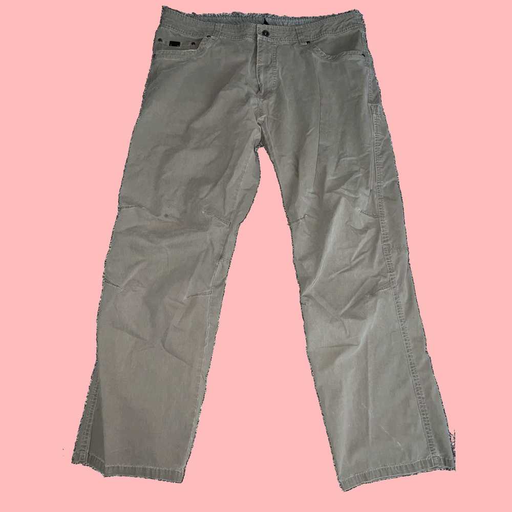 Vintage AUTHENTIC Kühl Mens Beige Revolver Pants … - image 1