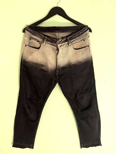 Rick Owens Drkshdw Torrence Cropped Denim