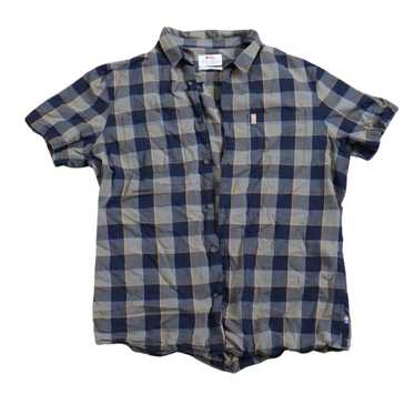 Fjallraven Fjallraven Plaid Short Sleeve Button U… - image 1