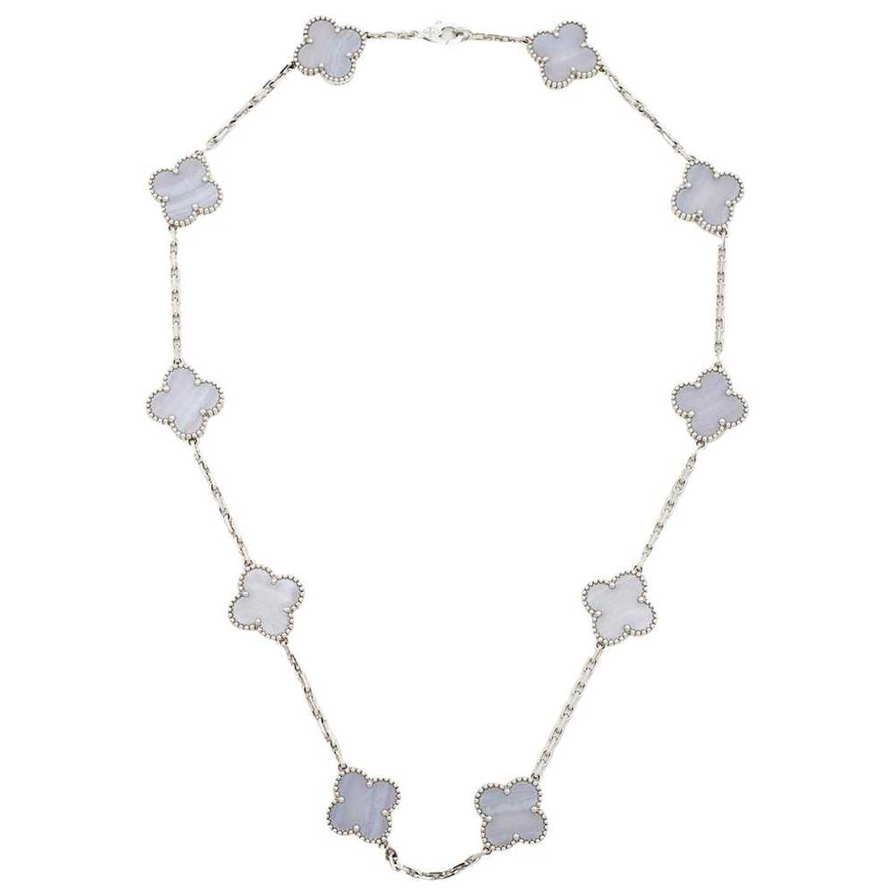 Van Cleef & Arpels White gold necklace - image 1