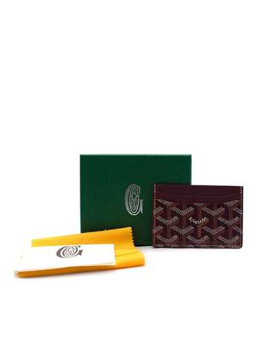 Managed by hewi Goyard Burgundy Saint-Sulpice Card