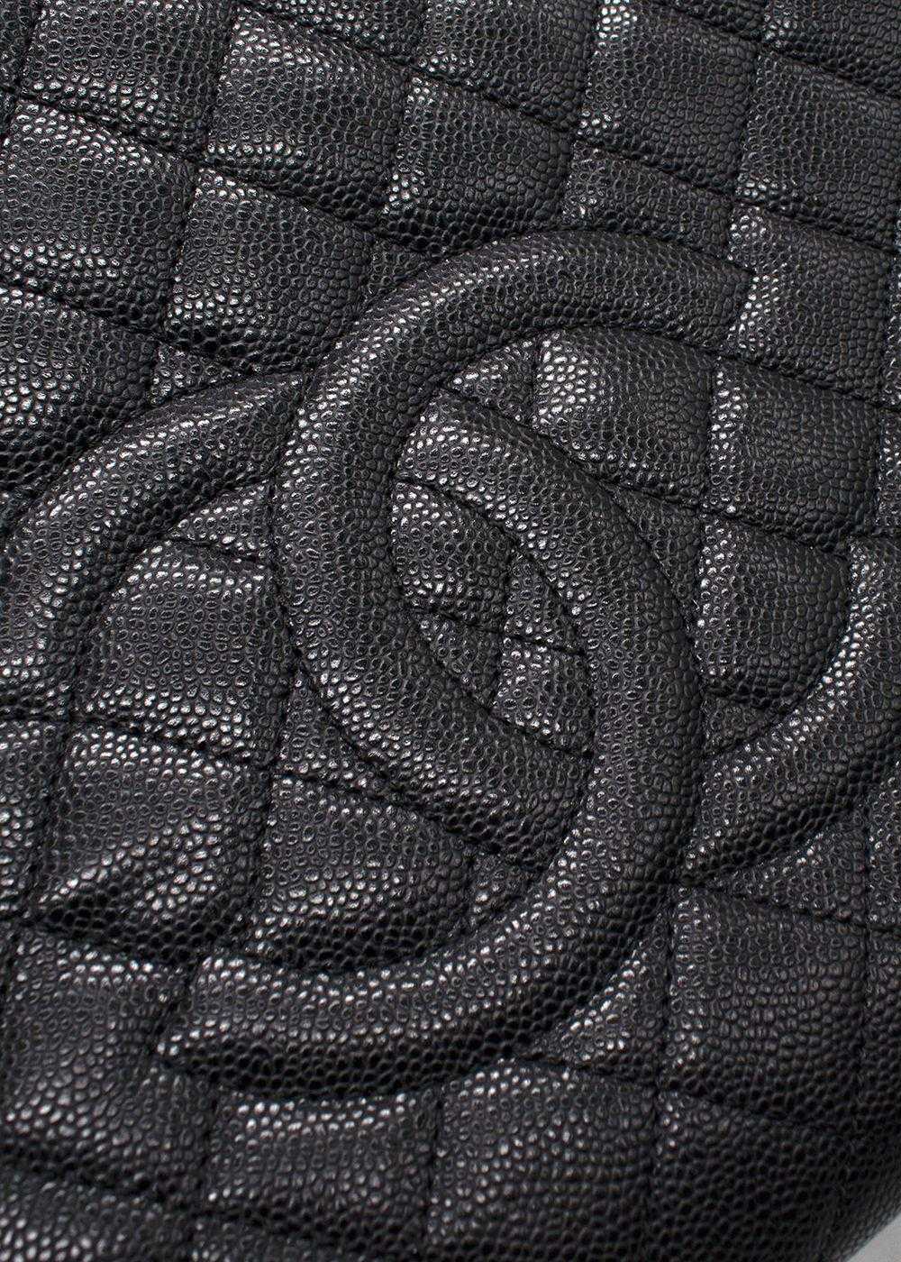 Managed by hewi Chanel Black Caviar Leather Grand… - image 10