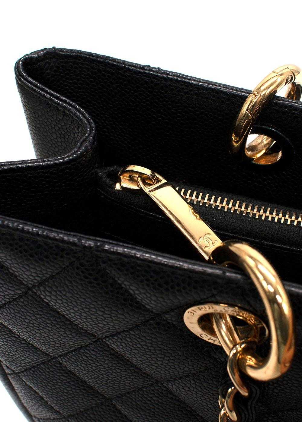 Managed by hewi Chanel Black Caviar Leather Grand… - image 11