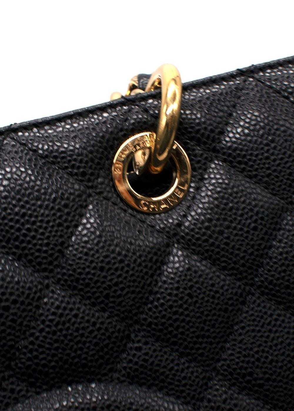 Managed by hewi Chanel Black Caviar Leather Grand… - image 6