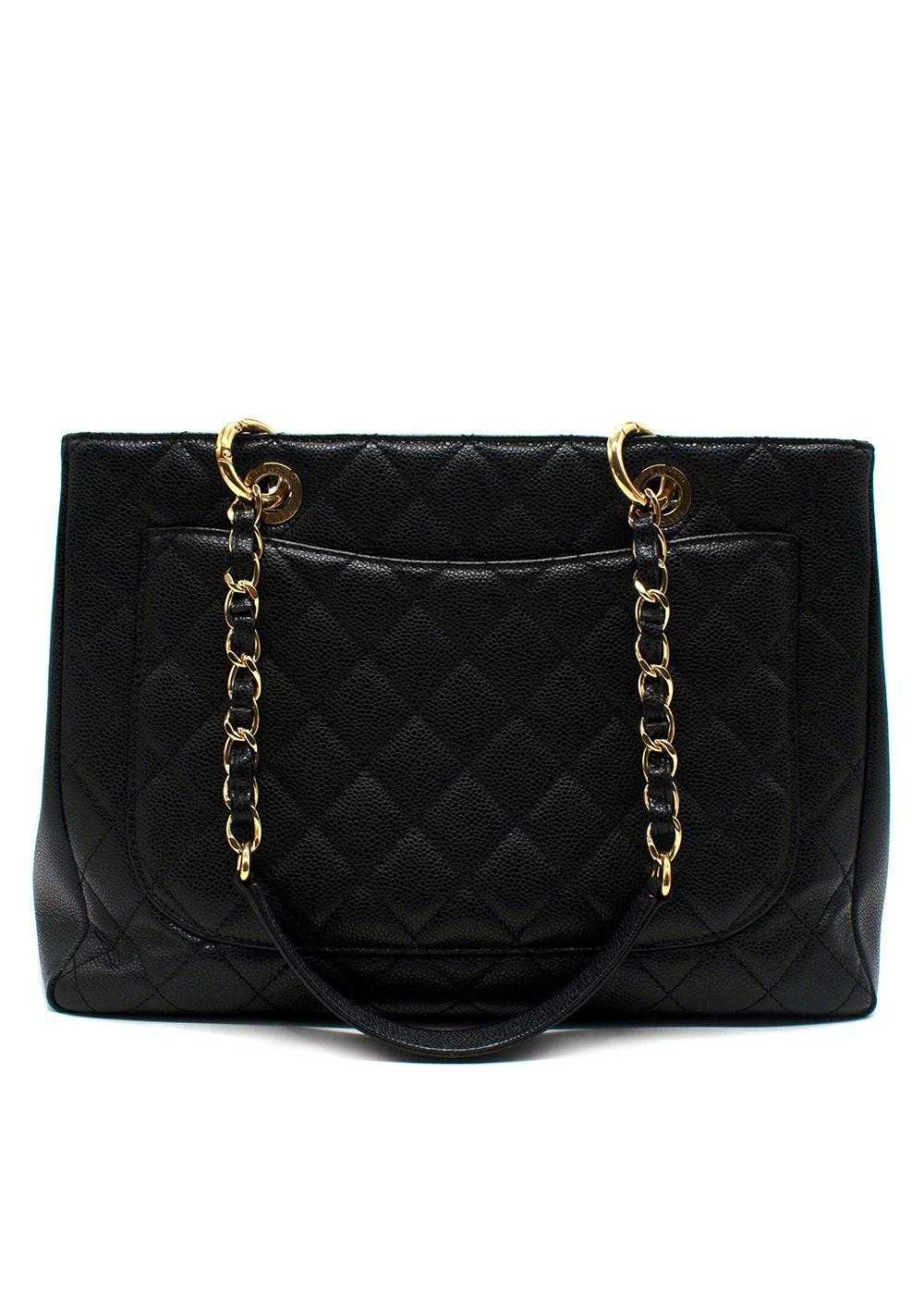 Managed by hewi Chanel Black Caviar Leather Grand… - image 9