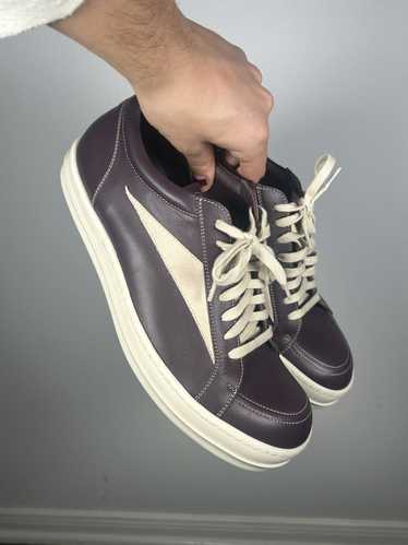 Rick Owens FW22 Strobe ‘Vans’ Leather Shoes