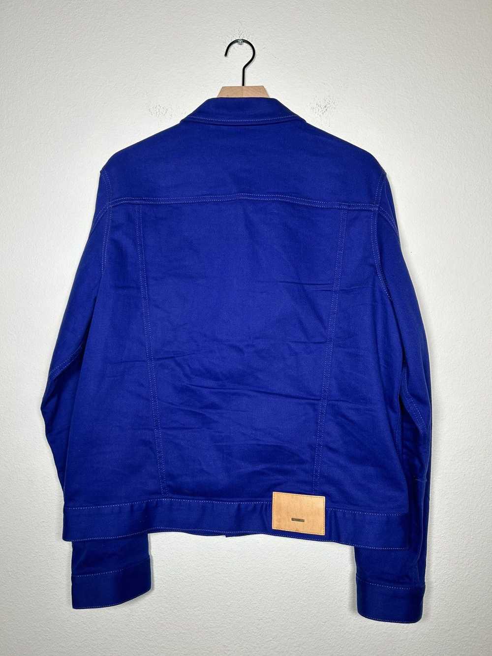 Louis Vuitton F&F Coin Button Minimal Denim Jacket - image 3