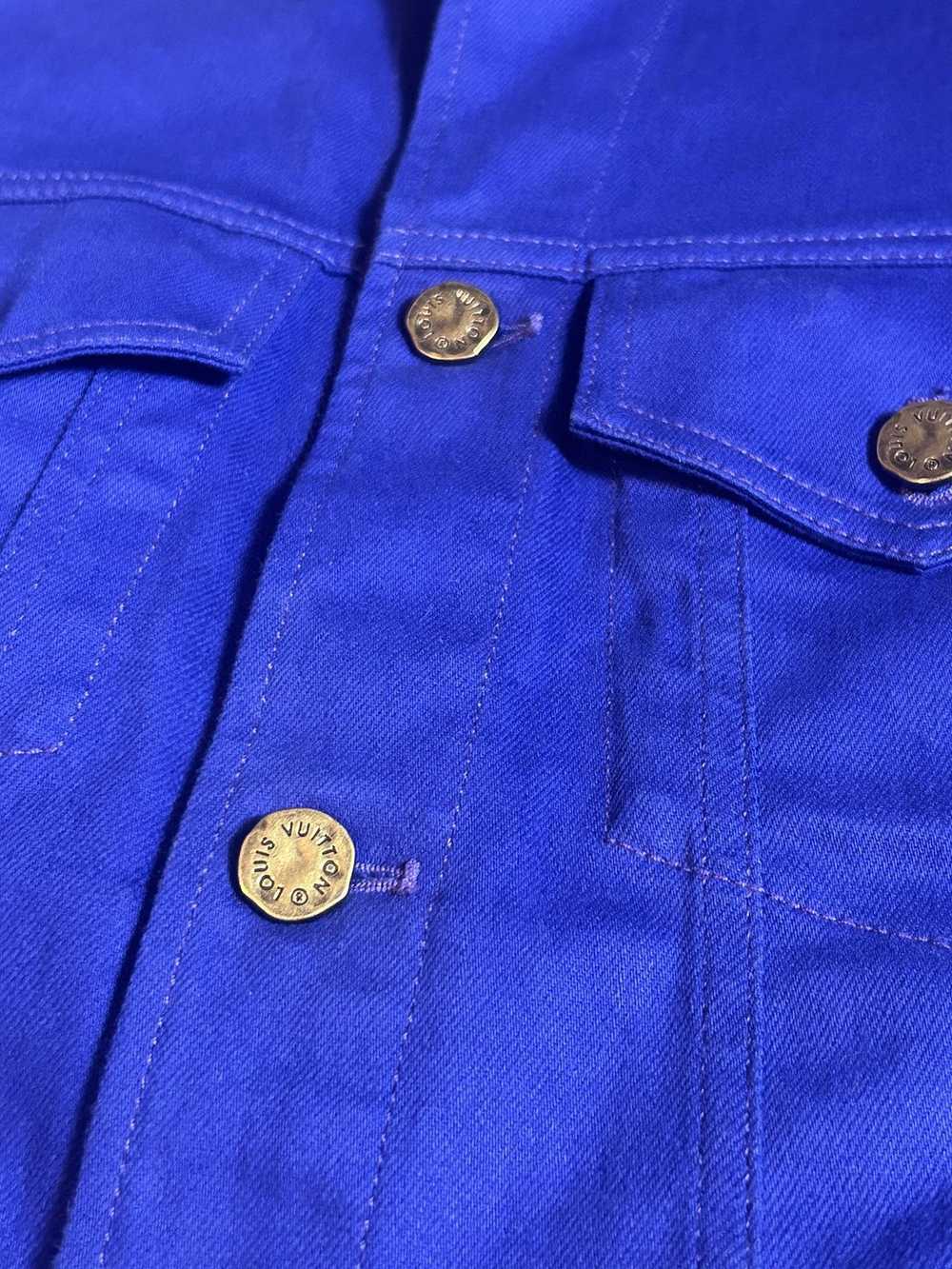 Louis Vuitton F&F Coin Button Minimal Denim Jacket - image 6