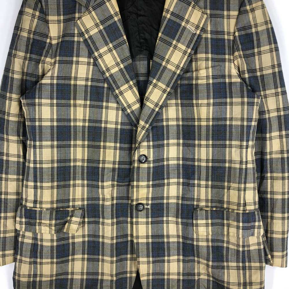 Burberry Burberry London Checked Plaid Style Wool… - image 3