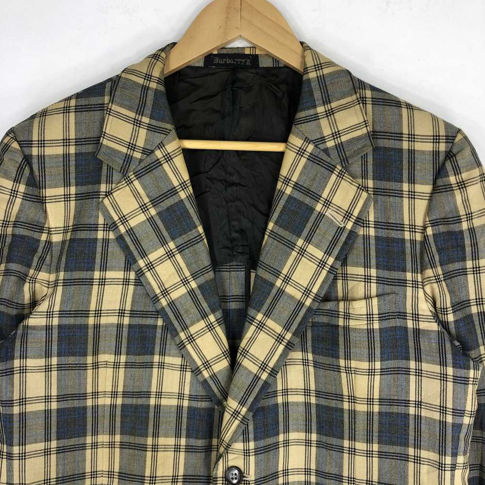 Burberry Burberry London Checked Plaid Style Wool… - image 4