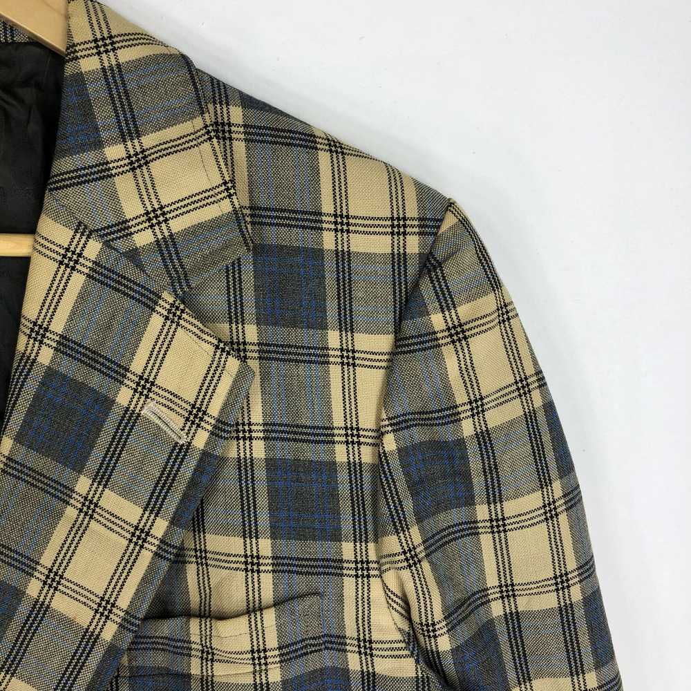 Burberry Burberry London Checked Plaid Style Wool… - image 5