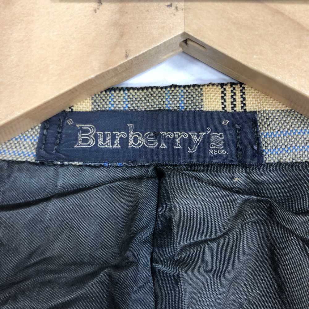 Burberry Burberry London Checked Plaid Style Wool… - image 6