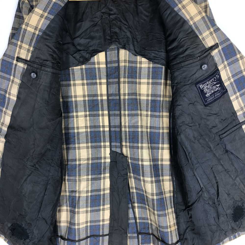 Burberry Burberry London Checked Plaid Style Wool… - image 9