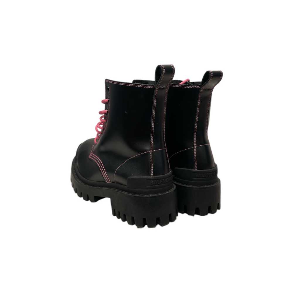 BALENCIAGA/Biker Boots/EU 36/Leather/BLK/STRIKE B… - image 2