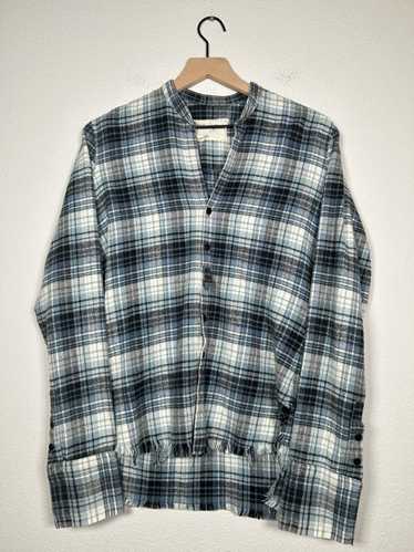 Greg Lauren Distressed Contoured Flannel