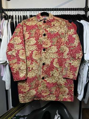 Supreme Supreme Washed Work Floral Trench Coat Sma