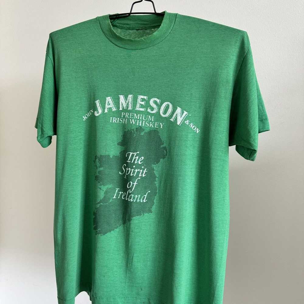 Vintage Vintage 1980s Jameson Irish Whiskey T-Shi… - image 5