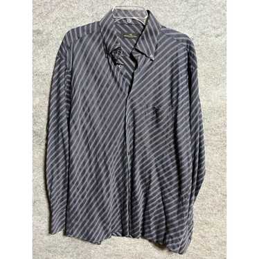 Bugatchi Bugatchi Uomo Mens L Asymmetric Striped … - image 1