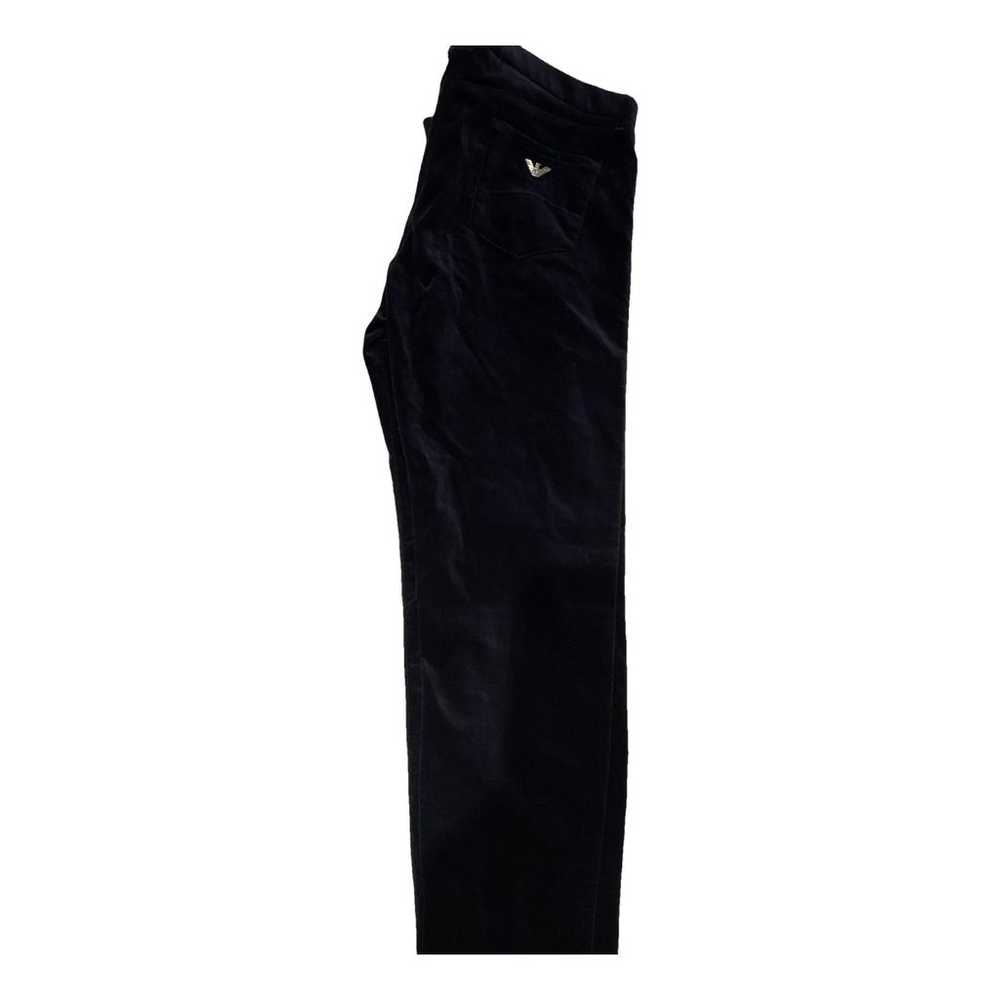 Armani Jeans Velvet straight pants - image 2