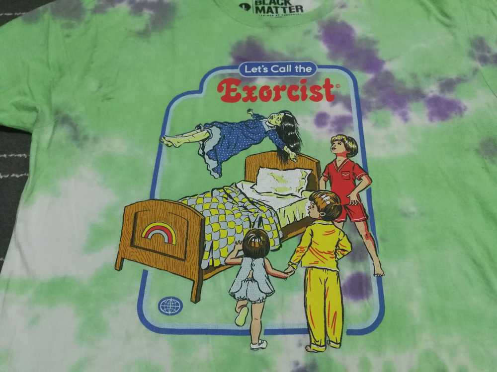 Vintage Exorcist X black matter tie die L 1894 - image 5