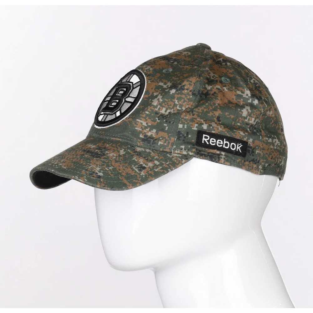 Boston Bruins Reebok NHL Cap - No Size Camo Cotto… - image 2