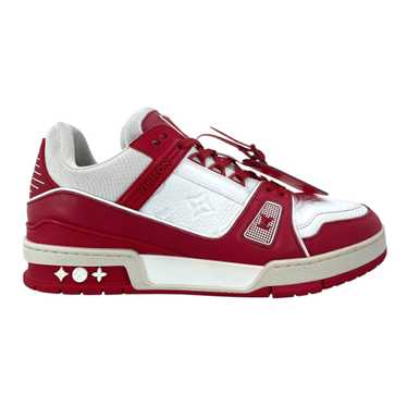 Louis Vuitton LV Trainer Low Red White - image 1