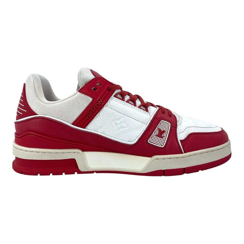 Louis Vuitton LV Trainer Low Red White - image 4