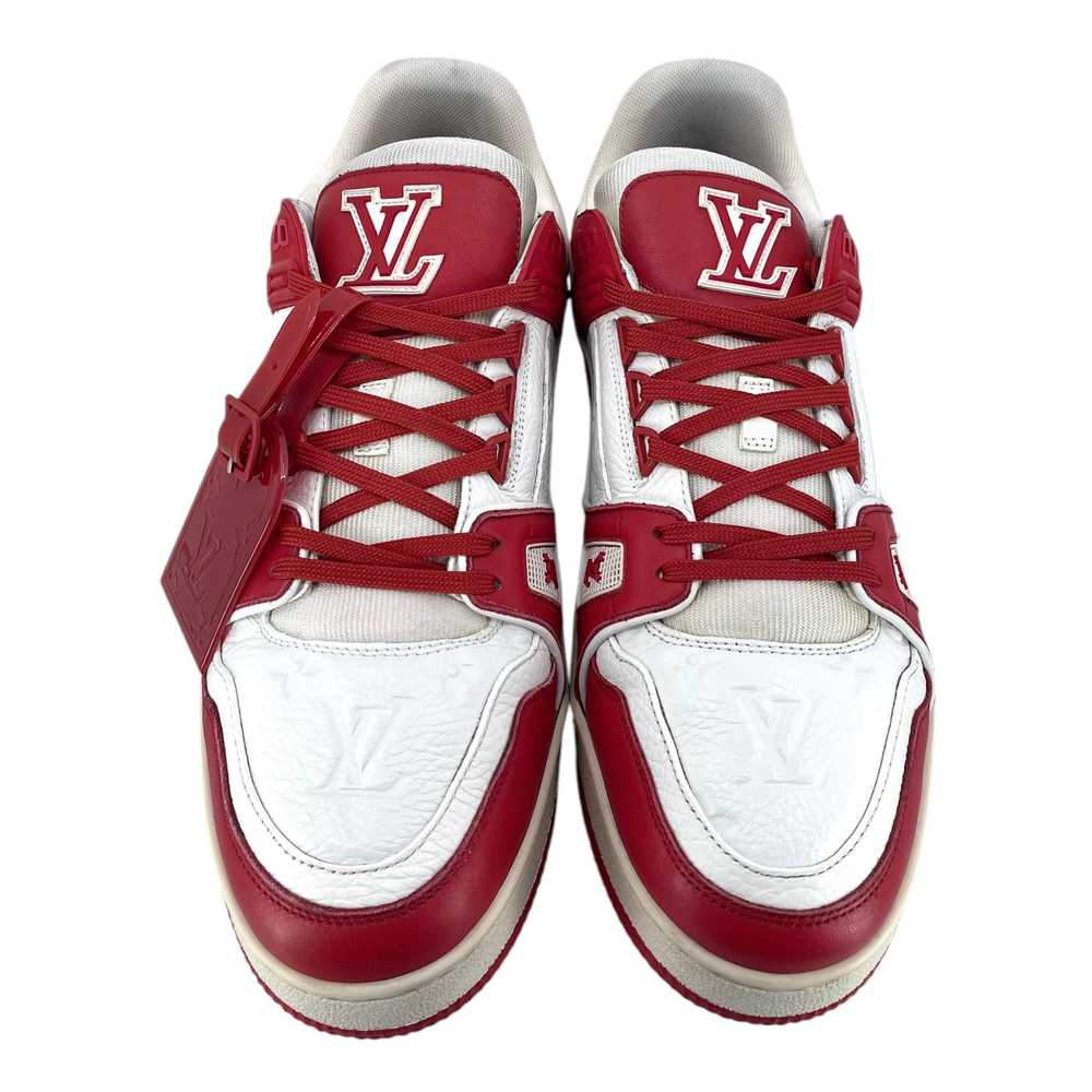 Louis Vuitton LV Trainer Low Red White - image 5