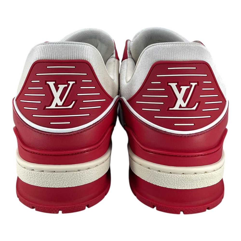 Louis Vuitton LV Trainer Low Red White - image 6