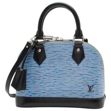 Louis Vuitton Alma leather satchel