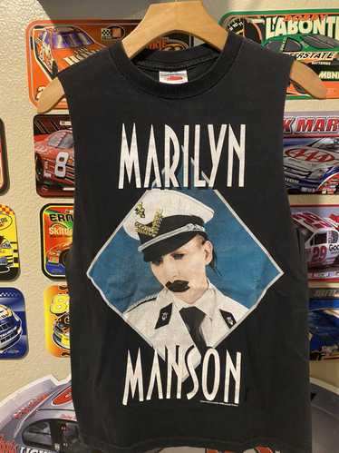 Band Tees × Rock Band × Vintage Vintage Marilyn Ma