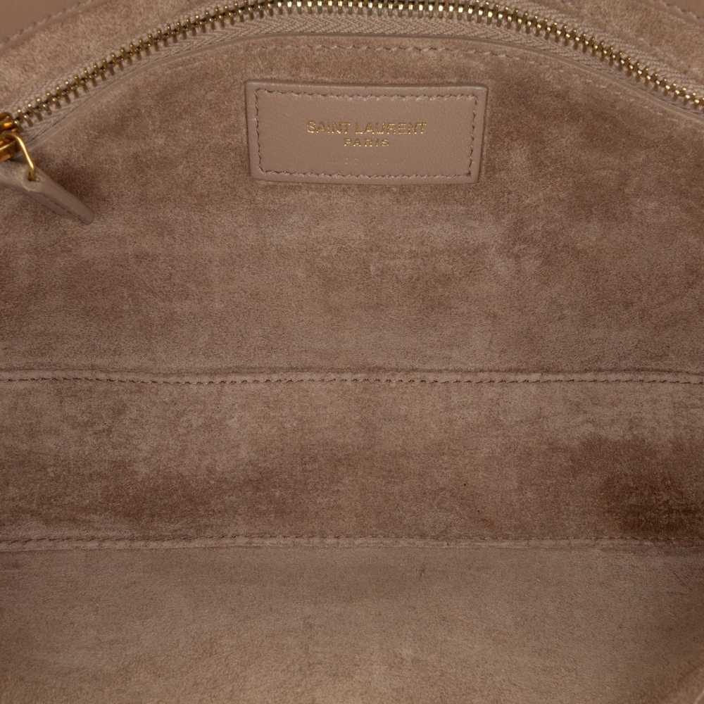 Yves Saint Laurent Yves Saint Laurent Calfskin Le… - image 4