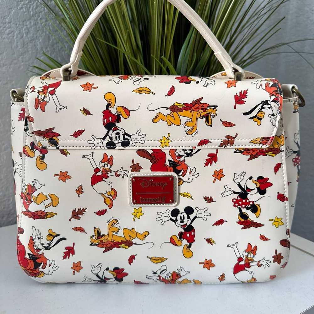 Disney fall loungefly cross body - image 2