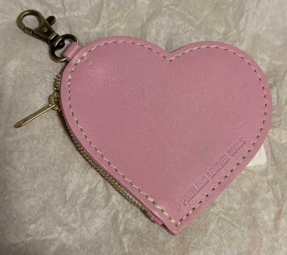 Portland Leather Heart Pouch - image 4