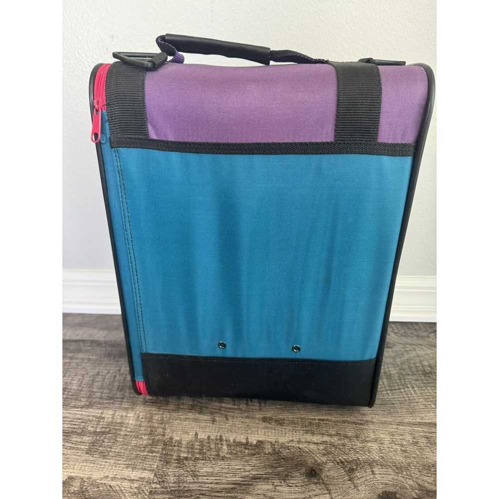 Vintage Ogio Original Locker Bag Teal Purple Shou… - image 4