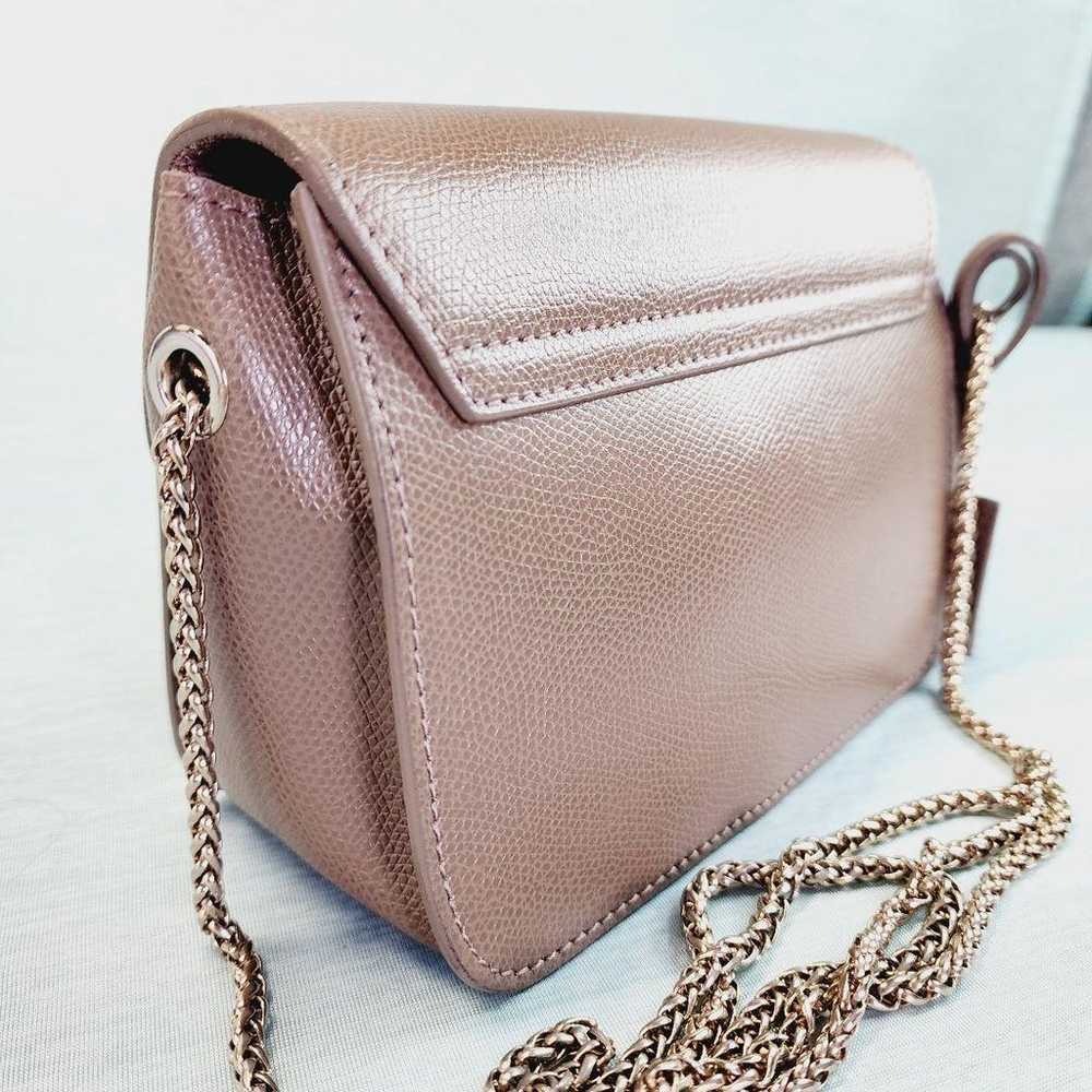 【 Excellent Condition 】FURLA Chain Shoulder Metro… - image 3