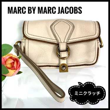 Mark by Marc Jacobs Mini Clutch Bag Mini Pouch Lea