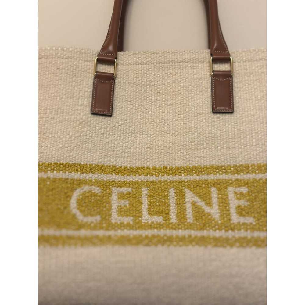 Celine Cabas Horizotal wool tote - image 2