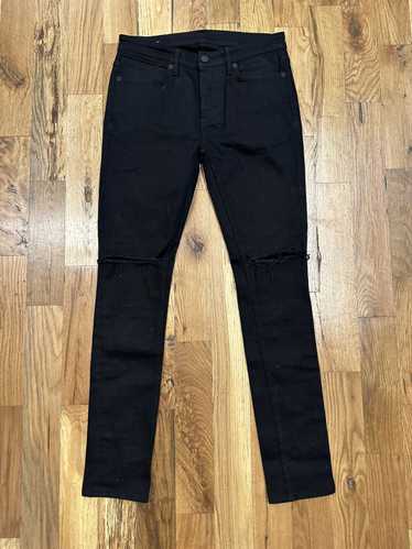 Ksubi Ksubi Knee Rip Black Denim Jeans Size 32 - image 1